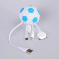 Football-shaped  data cable