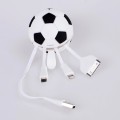 Football-shaped  data cable