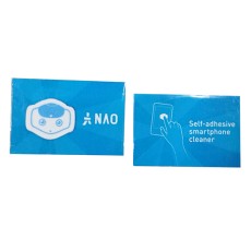 Microfiber mobile phone cleaning sticker -NAO