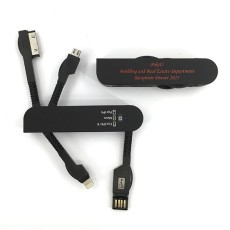 Swiss Army Knife style usb multi charger data cable-PolyU