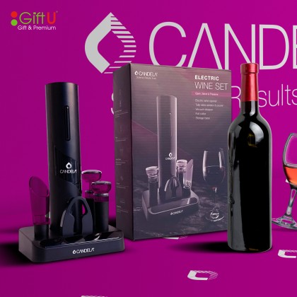【GiftU個案分享 – CANDELA 客製電子開瓶器 】