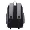 Laptop backpack with buckle