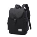 Laptop backpack with buckle