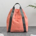 Travel shoulders drawstring backpack