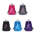 Waterproof backpack with shoe bag