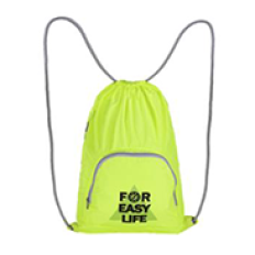 Portable foldable drawstring backpack