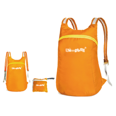 Portable foldable backpack