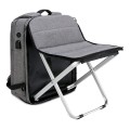 Multifunctional Folding Stool Backpack