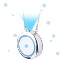 Portable wearable necklace air purifier