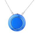 Portable wearable necklace air purifier