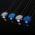 Portable wearable necklace air purifier