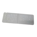 PU leather folding wireless keyboard