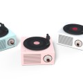 Retro record player wireless card bluetooth speaker
