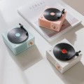 Retro record player wireless card bluetooth speaker