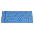 Foldable soft silicon bluetooth keyboard