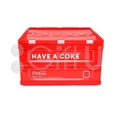 FCRB COCA-COLA FOLDABLE CONTAINER RED