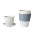 Portable Brigade Ceramic Filter Tea Cup