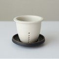 Portable Brigade Ceramic Filter Tea Cup