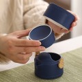 Storage Travel Tea Set One Pot Two Cup Set