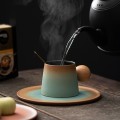 Creative Ceramic Coffee Jupiter Cup and Saucer Set