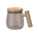Portable Self-stirring Glass Coffee Cup