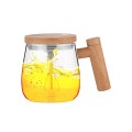 Portable Self-stirring Glass Coffee Cup