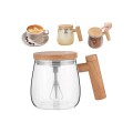 Portable Self-stirring Glass Coffee Cup