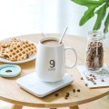 Ceramic Cup with Electronic Heating Coasters