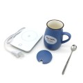 Ceramic Cup with Electronic Heating Coasters