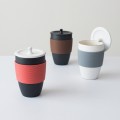 Ceramic cup with lid