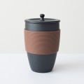 Ceramic cup with lid