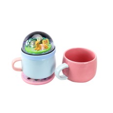 Mug+3D Scene Cup Lid Set