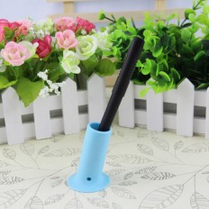 Suction cup silicone pen holder