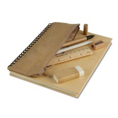 Notebook & pencil case set