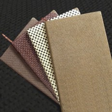A4 weave cover NOTEDBOOK