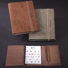 PU Soft Cover loose-leaf binding Notebook