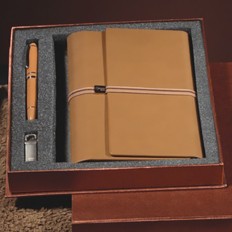 PU Soft Cover loose-leaf binding Notebook in set