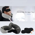 Travel Memory Foam U-shaped 360° Neck Pillow