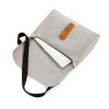 Pure messenger bag grey (P729.052)