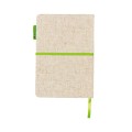 XD Design A5 Eco jute cotton notebook P773.943