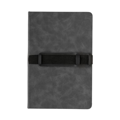 XD Design Deluxe hardcover PU notebook A5 with phone and pen holder P774.232