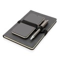 XD Design Deluxe hardcover PU notebook A5 with phone and pen holder P774.232