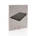 XD Design Air 5W wireless charging portfolio A4 w/ 5000 mAh powerbank P774.041