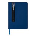 XD Design Standard hardcover PU A5 notebook with stylus pen P773.315