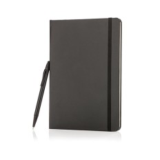 XD Design Standard hardcover A5 notebook with stylus pen P773.251