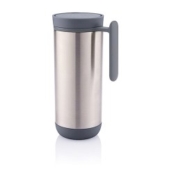 Clik leak proof travel mug 225ml-gery P432.072