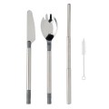 XD Design Pocketsize reusable cutlery set on-the-go P269.542