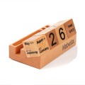 Wood calendar Set