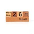 Wood calendar Set