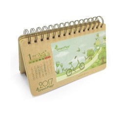 Notebook with Desktop Calendar